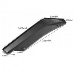 Dokładki tylnego zderzaka uniwersalne