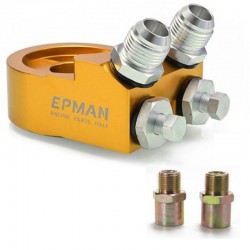 Adapter filtra oleju z termostatem 3/4-16 / M20x1,5