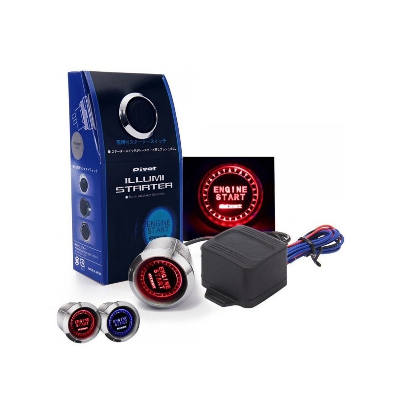 Przycisk starter włącznik silnika czerwony