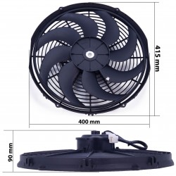 Wentylator uniwersalny 16" 42cm tłoczący EPMAN