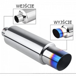 Tłumik końcowy sportowy  2,25" 57mm