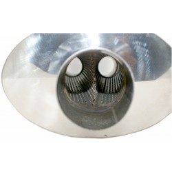 Tłumik końcowy ze stali nierdzewnej 2.5/2x3" (63/2x76mm)