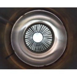 Tłumik końcowy ze stali nierdzewnej 2.5/4" (63/102mm) śr.127mm dł.470