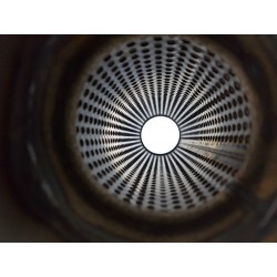 Tłumik końcowy ze stali nierdzewnej silencer 2.5/4" (63/102mm) śr.127mm dł. 470mm