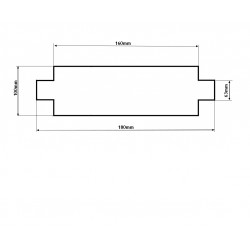 Tłumik środkowy ozdobny 2.5" 63mm