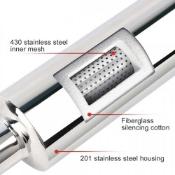 Tłumik końcowy 2,25" 57mm