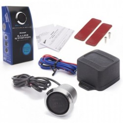 Przycisk starter włącznik silnika niebieski