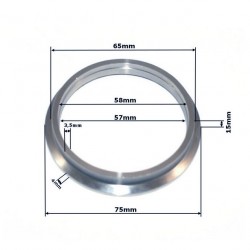 V-Band 2.25" 57mm z flanszą centrującą-2