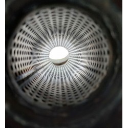 Tłumik końcowy ze stali nierdzewnej 2.38/3" (60/76mm) dł. 558mm