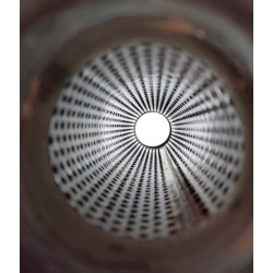 Tłumik środkowy ze stali nierdzewnej 2.5" (63/63mm) śr. 152mm dł. 356mm