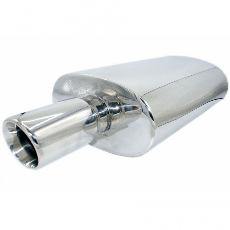 Tłumik końcowy ze stali nierdzewnej 2.5/3" (63/76mm) dł. 558mm