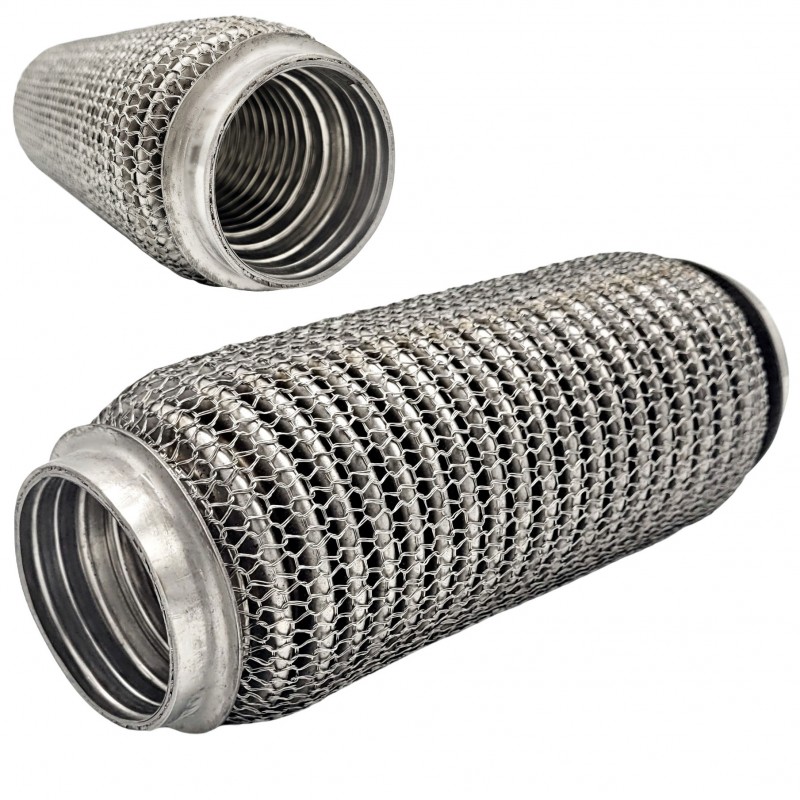 Łącznik elastyczny wydechu wzmocniony 51mm 8" 203mm