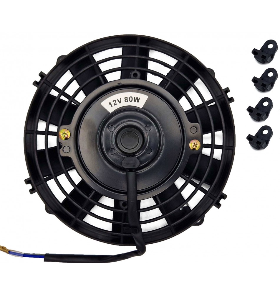 Wentylator uniwersalny chłodnicy 8" 21cm tłoczący