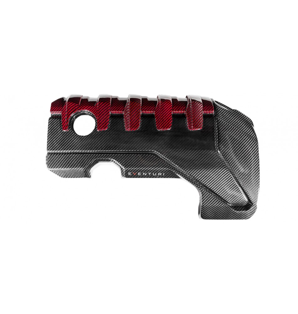 Audi RS3 Gen 2 / TTRS 8S Black and Red Engine Cover