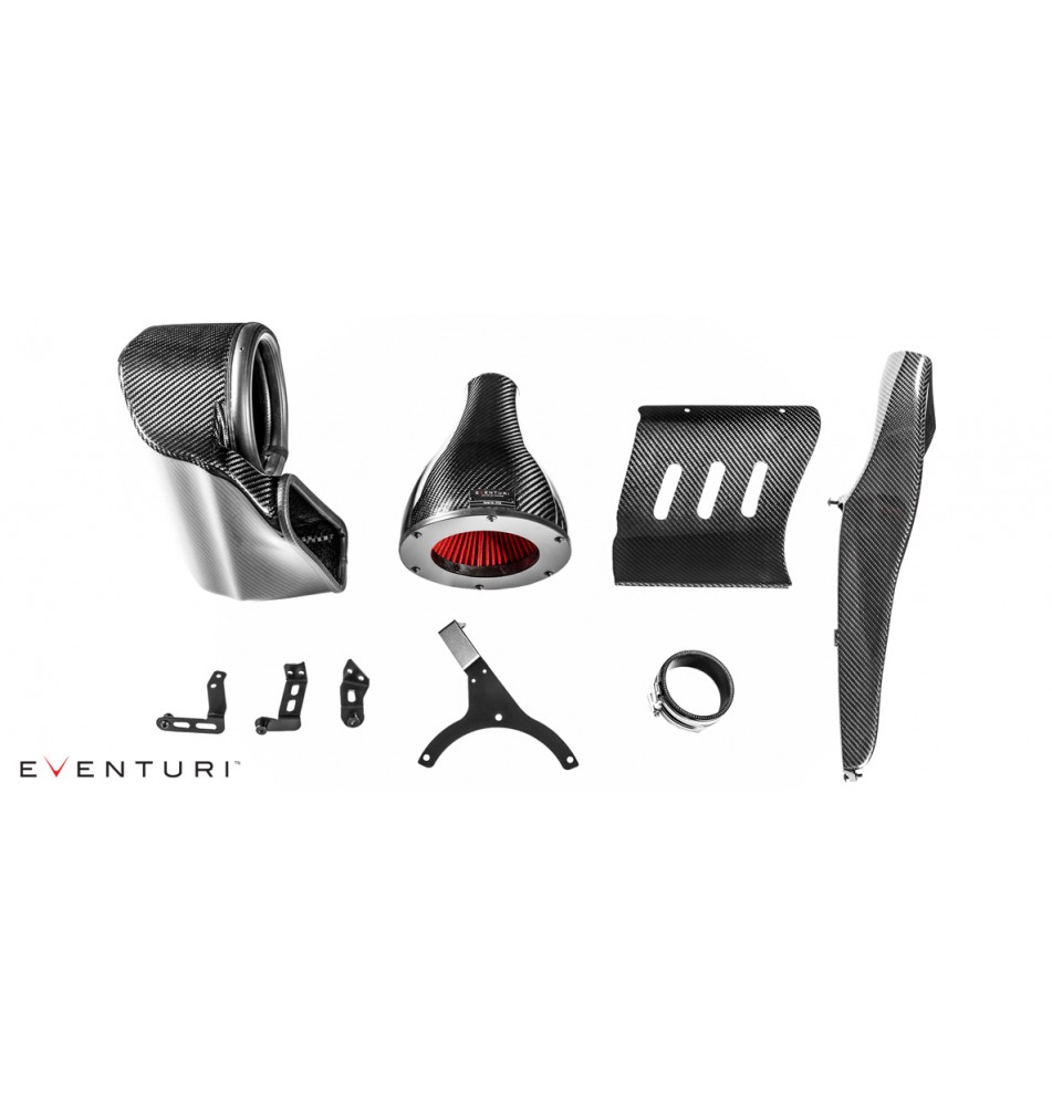 Audi B9 RS5/RS4 Black Carbon intake with secondary duct
