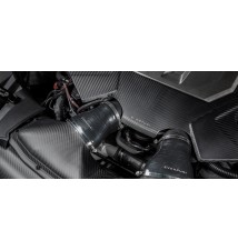 Audi C8 RS6 RS7 Black Carbon Engine Cover Matte