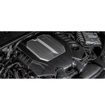 Audi C8 RS6 RS7 Black Carbon Engine Cover Matte