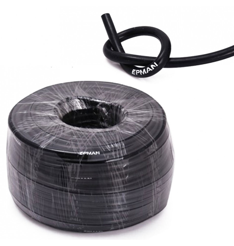 Przewód 3mm wężyk podciśnienia silikonowy czarny EPMAN