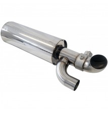 Tłumik sportowy z przepustnicą i sterownikiem 3" 76mm