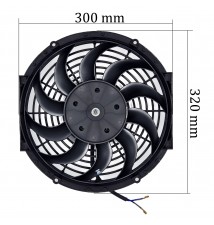 Wentylator płaski 12" 31cm tłoczący