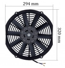 Wentylator płaski 12" 29cm ssący