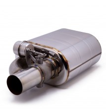 Tłumik sportowy z przepustnicą ze stali nierdzewnej 3" 76mm