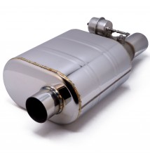 Tłumik sportowy z przepustnicą ze stali nierdzewnej 3" 76mm