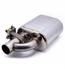 Tłumiki sportowe z przepustnicą ze stali nierdzewnej 3" 76mm