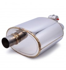 Tłumik sportowy z przepustnicą ze stali nierdzewnej 2.25" 57mm