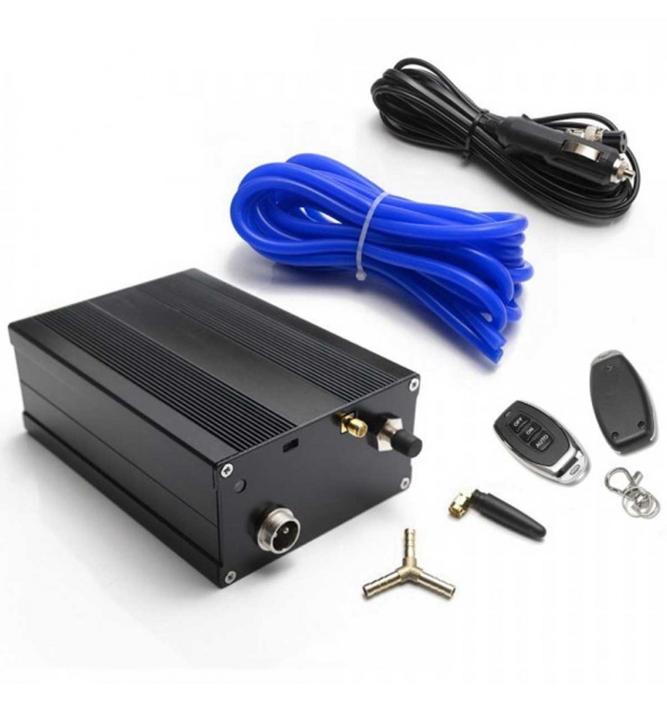 Sterownik przepustnicy pneumatycznej z pompą podciśnienia