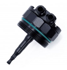 Adapter filtra oleju M52 M54 z wyjściami na chłodnicę i czujniki