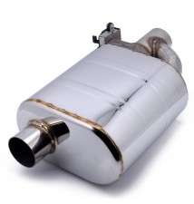 Tłumik sportowy z przepustnicą 3" 76mm