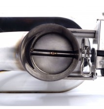 Tłumik sportowy z przepustnicą 3" 76mm