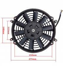 Wentylator płaski 9" 23cm ssący