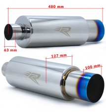 Tłumik końcowy RACINGART 63mm