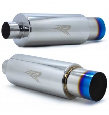 Tłumik końcowy RACINGART 63 mm z końcówką 102 mm