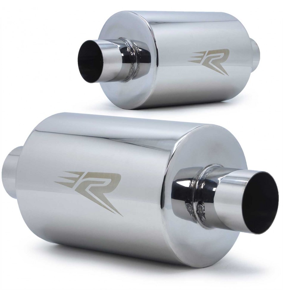 Tłumik środkowy przelotowy RACINGART 63mm 304SS