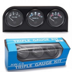 Zegar 52mm 3in1 Volt meter...