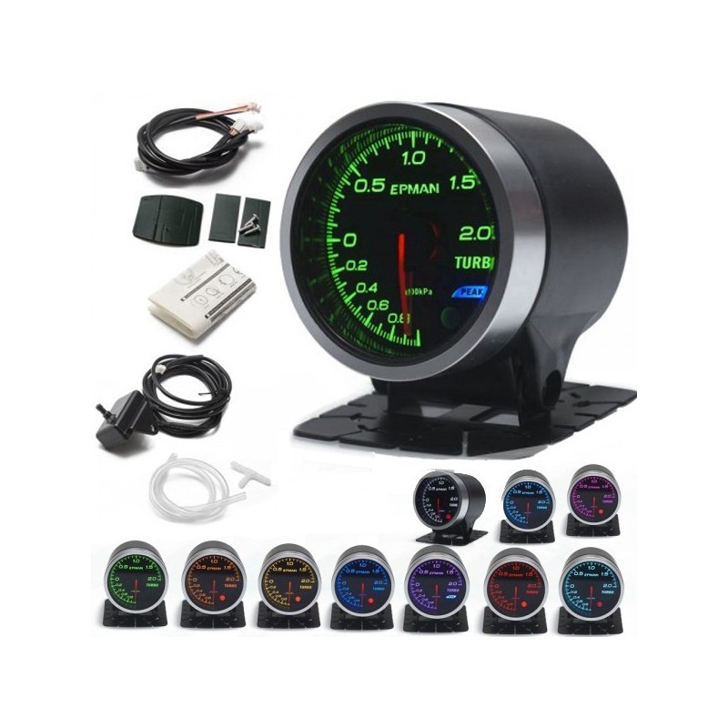 Zegar EPMAN TURBO BOOST 52mm