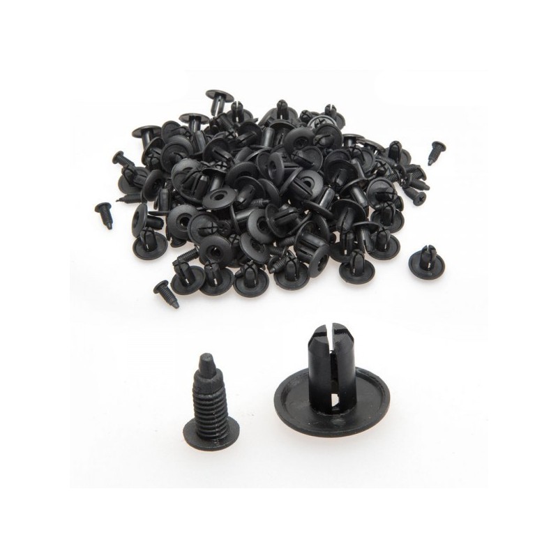 Zestaw spinek 8mm 100szt