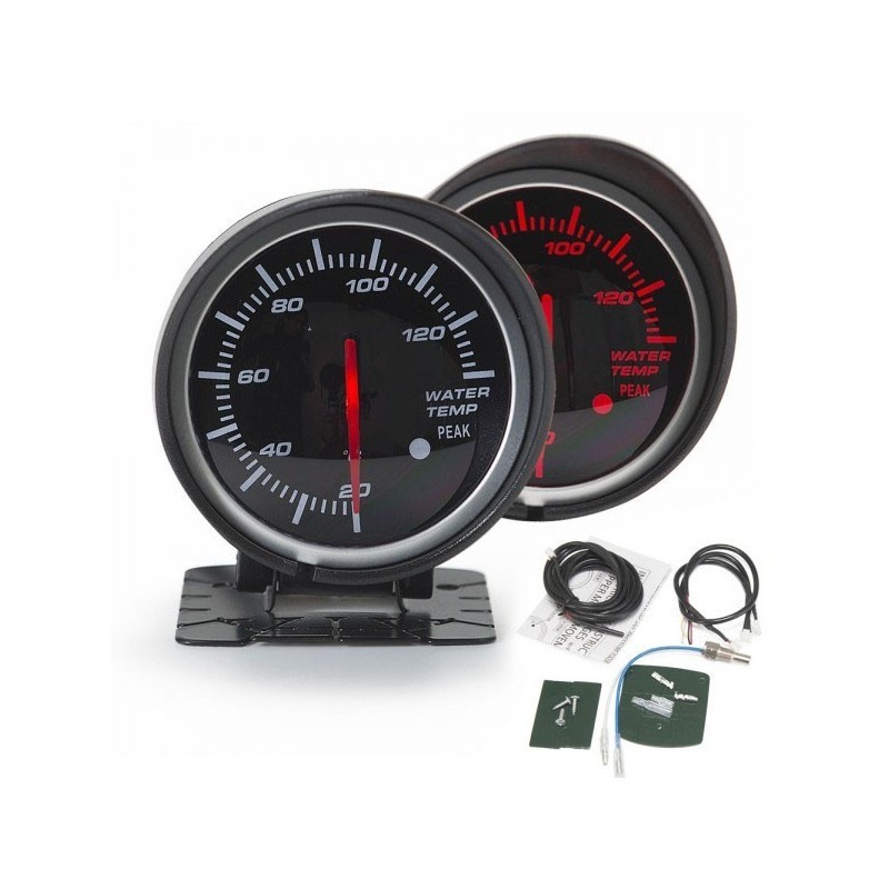 Zegar BF 60mm LED Water Temp.