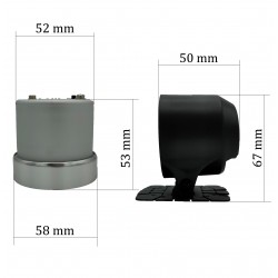 Zegar EPMAN VOLT 52mm