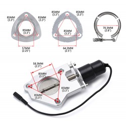 Przepustnica Wydechu 2.25 " Pilot