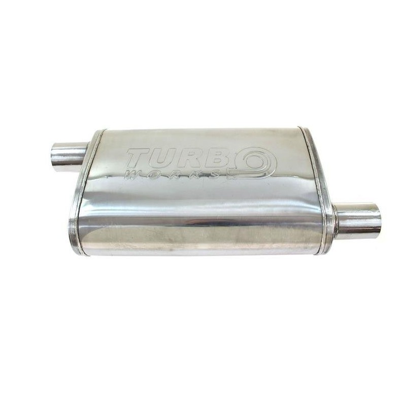 Tłumik Środkowy 76mm TurboWorks LT 304SS 355mm