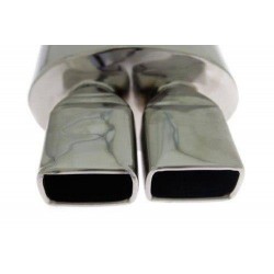 Tłumik Końcowy TurboWorks 2x65x86mm wejście 63,5mm