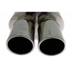 Tłumik Końcowy TurboWorks 2x90mm wejście 63,5mm