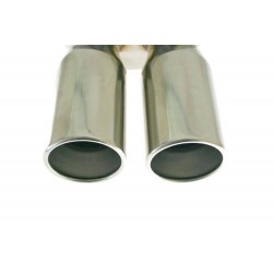 Tłumik Końcowy TurboWorks 2x76mm wejście 63,5mm