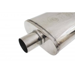 Tłumik Środkowy Komorowy 70mm TurboWorks 304SS 355mm