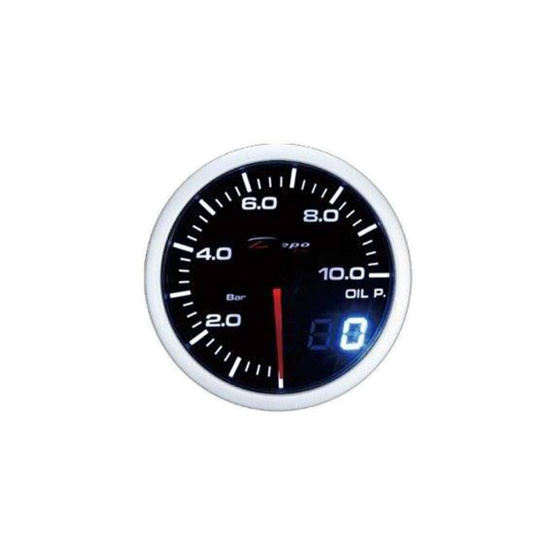 Zegar Depo Dual 52mm - Oil Pressure