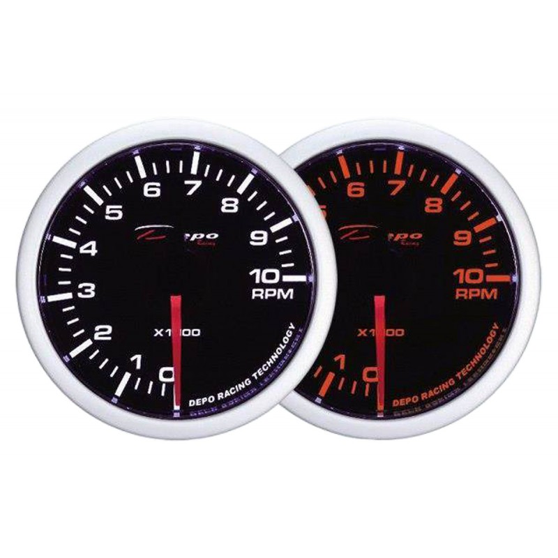 Zegar Depo WA 60mm - Obrotomierz 10000RPM